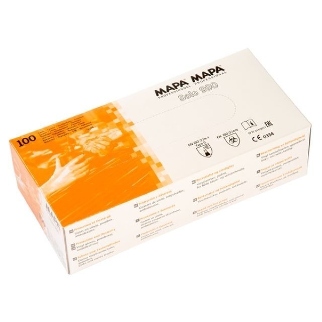 SOLO990 GANT PVC POUDR T9