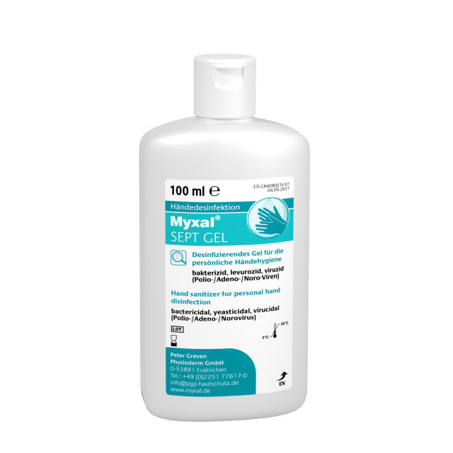 13743001 MYXALSEPT GEL ANTIMICROB 100ML