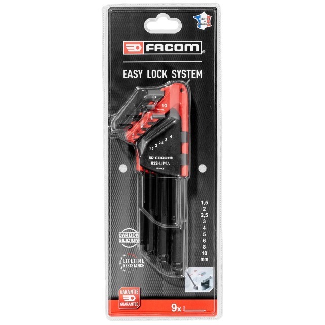 FACOM 83SH.JP9BPB Jeu clés mâles 6 pans