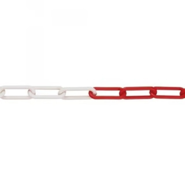 21210805 CHAINE PE RO/BL 50m