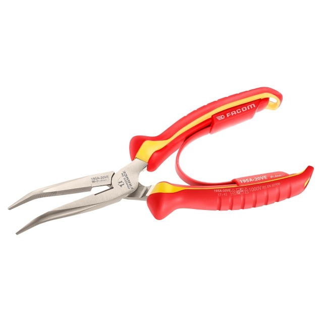 FACOM 195A.20VE Pince demi-ronde 1000V