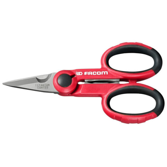 FACOM 841A.4 Ciseaux électriciens gainés