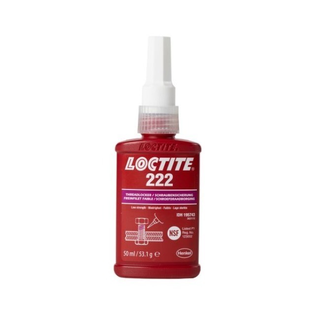 Loctite 222  Freinfilet faible  50ml