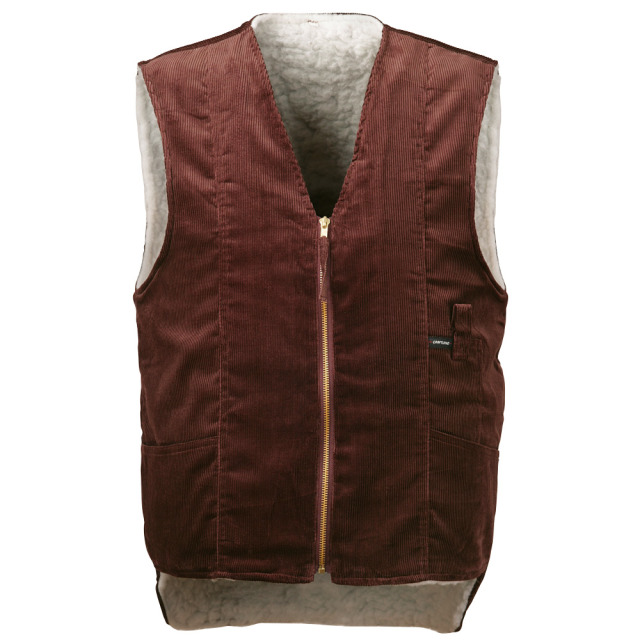 1875 CORD GILET TAILLE S (46/48)