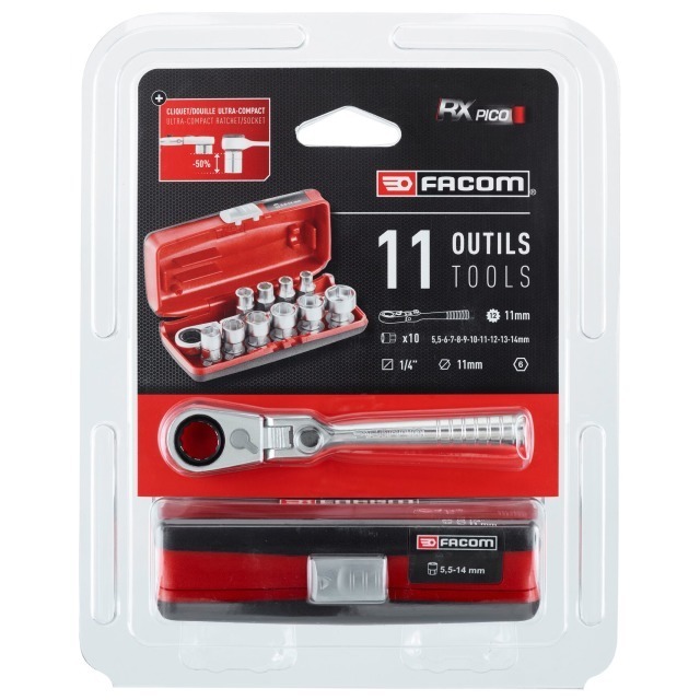 FACOM RXPICOPB Coffret douilles 1/4