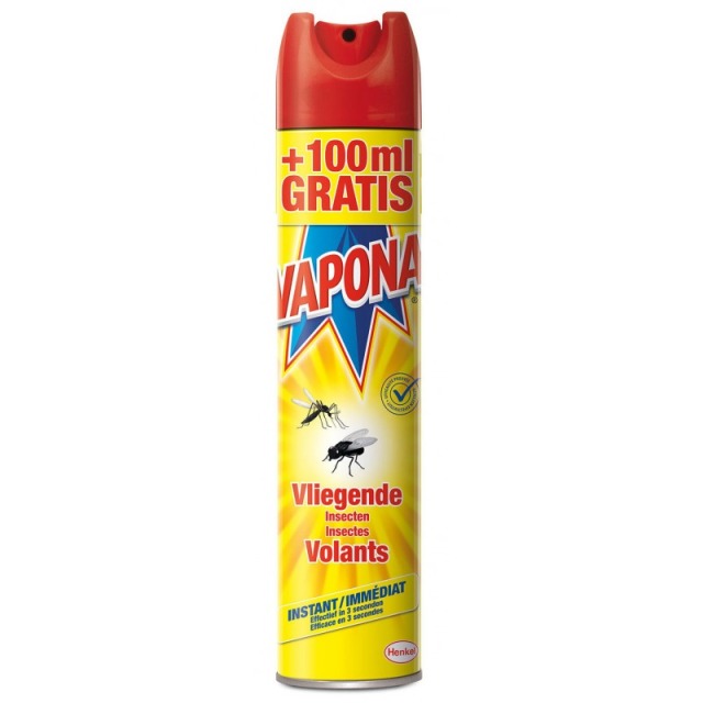 VAPONA Spray anti-insectes volant 500+100ML