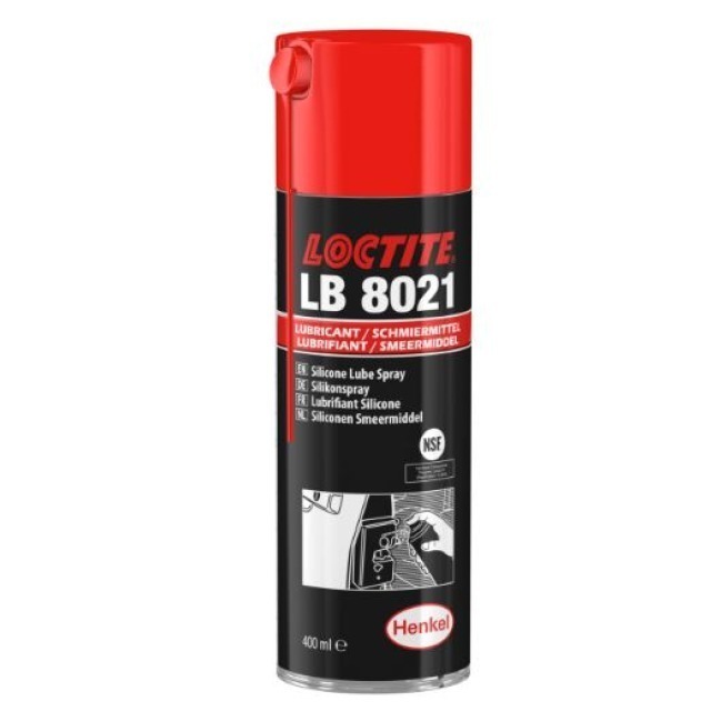 LOCTITE 8021  Huile silicone spray 400ml